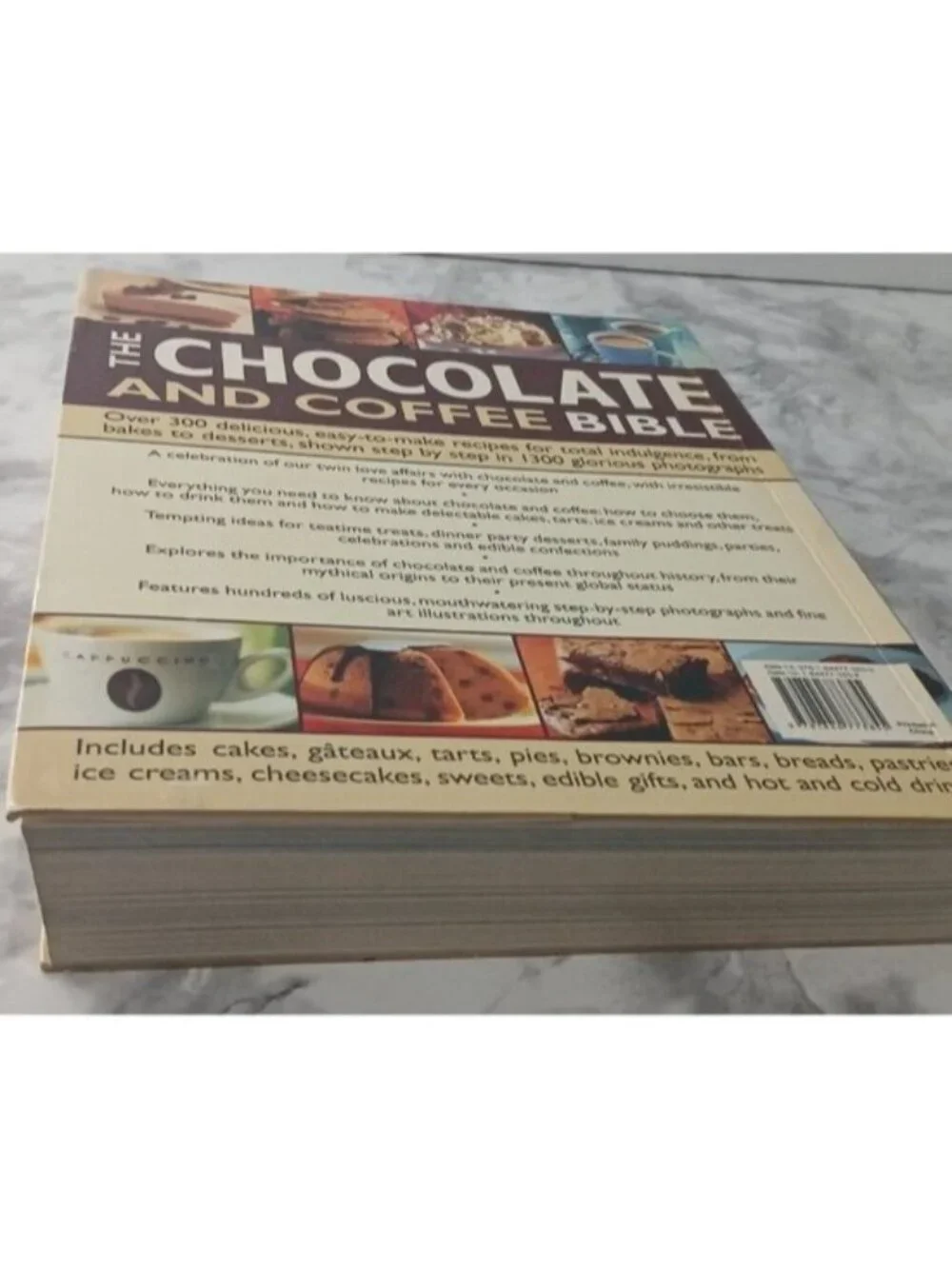 Chocolate and Coffee Bible Cookbook 300 Recipes Baking Dessert HC Illustrated